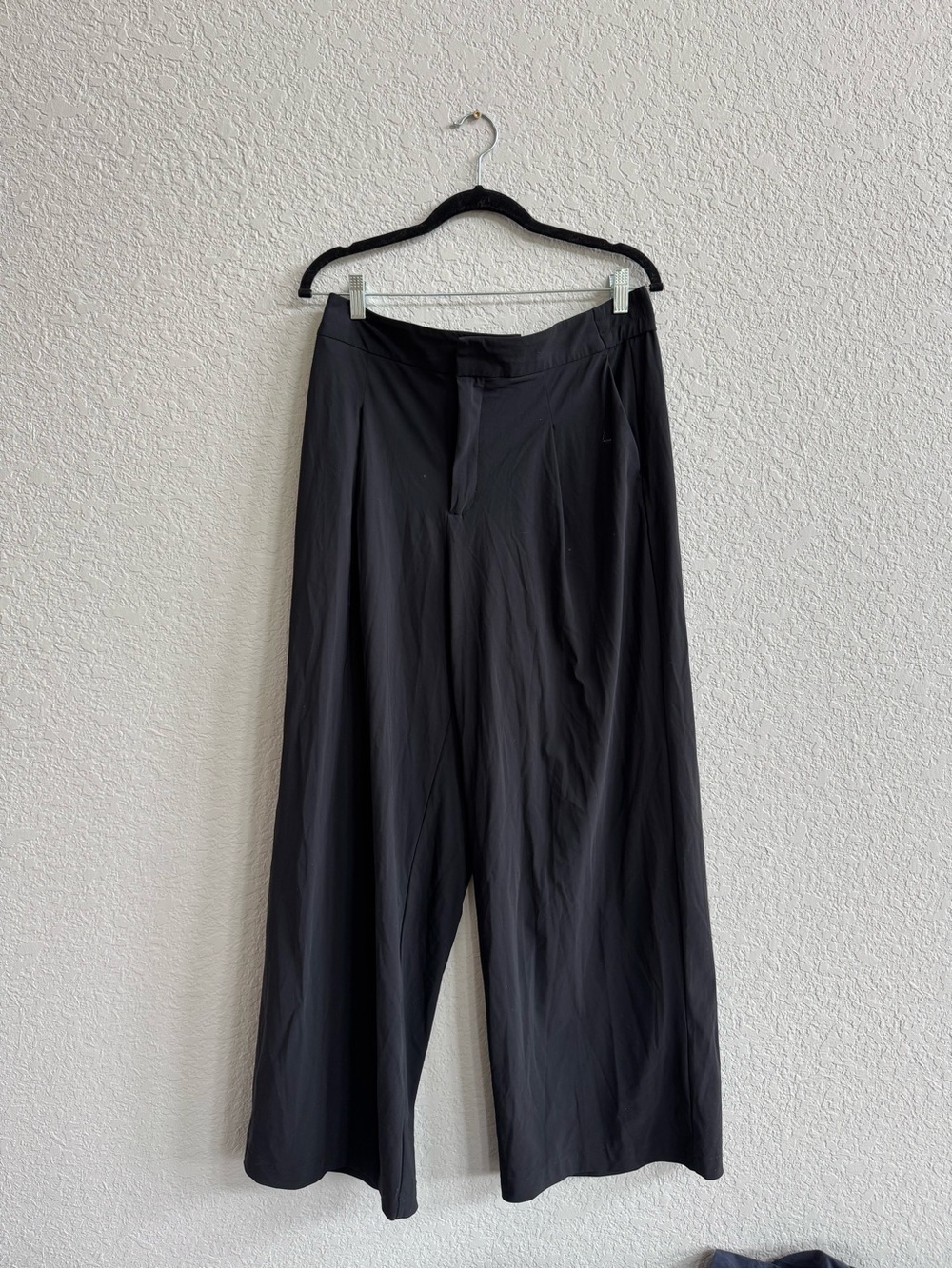 Athleta Black High-Rise Wide-Leg Women's Pants